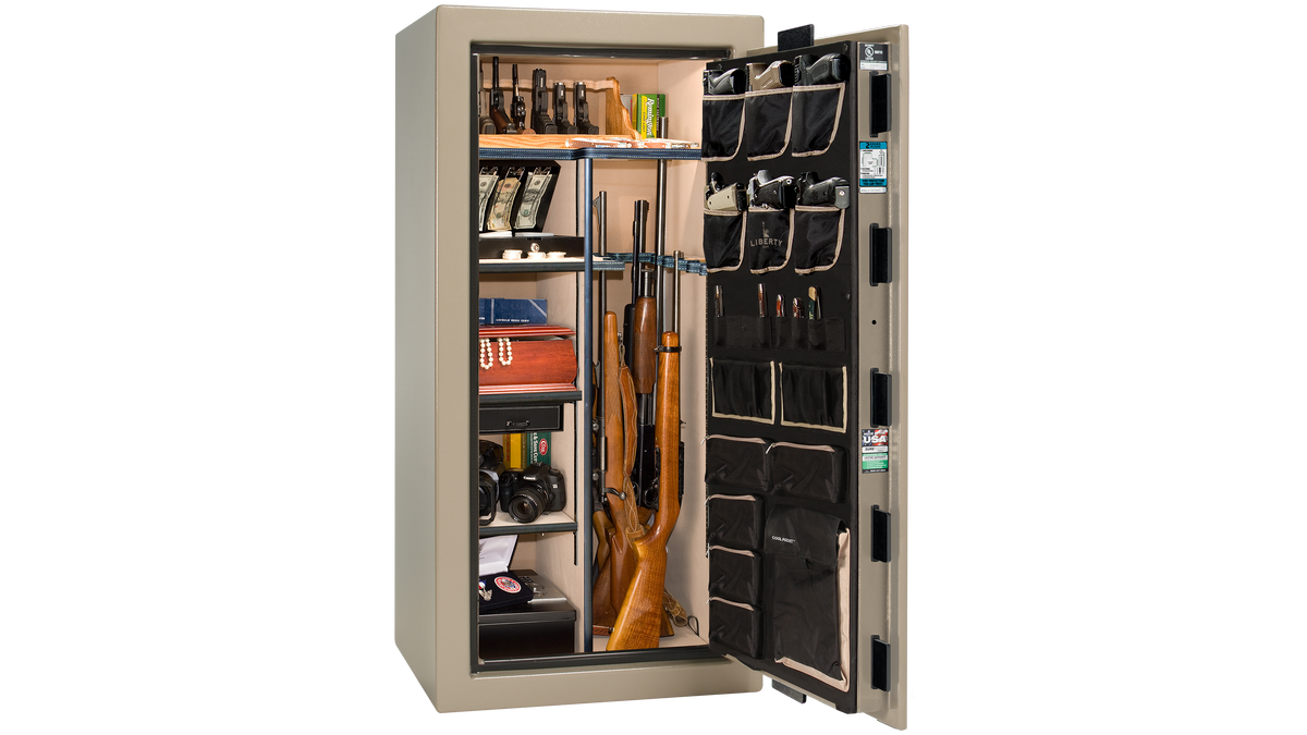 Lincoln 25 Champagne Marble - Open Interior